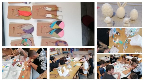 Pripreme za Uskršnji sajam – Zadruga “Pletenica”