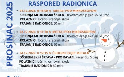 STEM radionice u prosincu, 8. ciklus