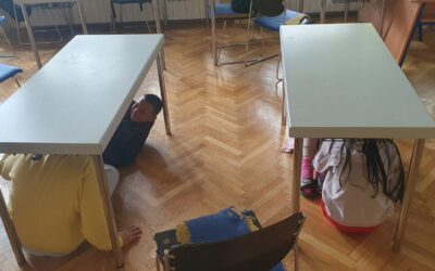 Sigurnosni postupak u slučaju potresa – “Sagni se, prekrij i drži za… “
