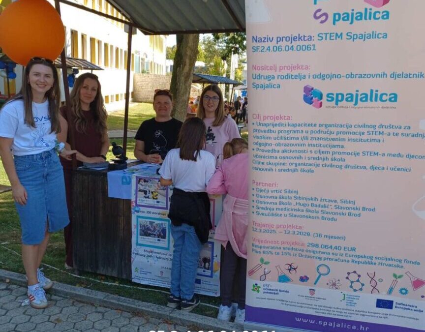 STEM Spajalica na Festivalu Novsky u Novskoj